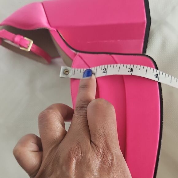 Steve Madden Pink Tamy Platform Heels - Picture 10 of 16